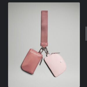 Lululemon dual pouch wristlet